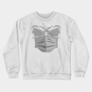 Skull With Mask Crewneck Sweatshirt